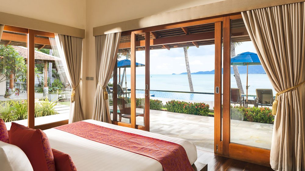 Tawantok Beach Villas - Villa 2 - Outstanding master bedroom outlook